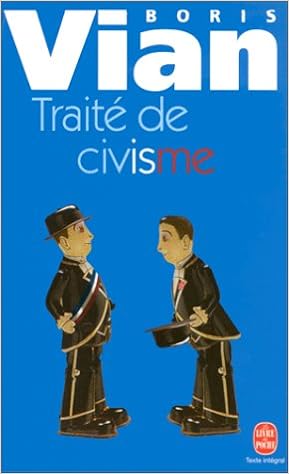 Amazon Fr Traite De Civisme Vian Boris Laforet Guy Laforet