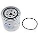 iFJF Aluminum Fuel Water Separating Filter Replacement Filter with O-ring fit 3/8 Inch NPT Outboard Motors (WSFF01-01)
