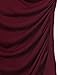 Laksmi Women's Long Sleeve Cross V Neck Wrap Top