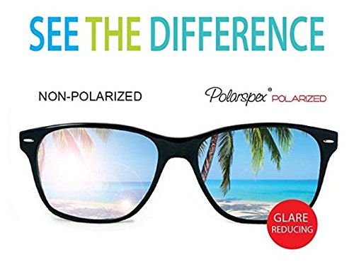 POLARSPEX POLARIZED UNISEX 80'S RETRO CLASSIC TRENDY STYLISH SUNGLASSES