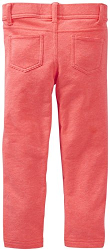 Carter's French Terry Jeggings (Baby) - Orange-18 Months