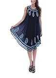 Women's Paisley Embroidered Dresses