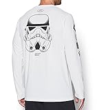 Under Armour Men's Star Wars Trooper Long Sleeve T-Shirt, White/Black, X-Large
