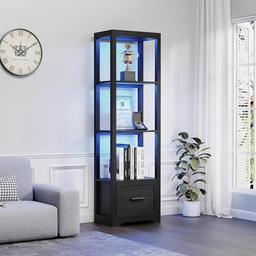 BROTTAR Display Shelf with 3 Color Light