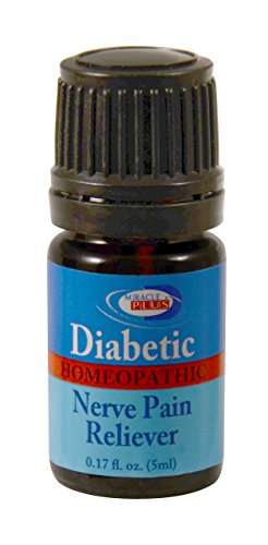 Miracle Plus Homeopathic Nerve Pain Reliever- Fast Relief & Easy to Use for Tingling and Shooting Pain in Hands and Feet.