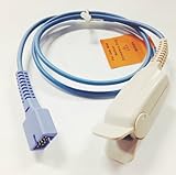 Yosoo 9 Pin Plug Nellcor DS-100A Adult Finger Clip Oximax Spo2 Sensor 0.9m
