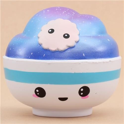 Cute jumbo galaxy bowl scented squishy kawaii