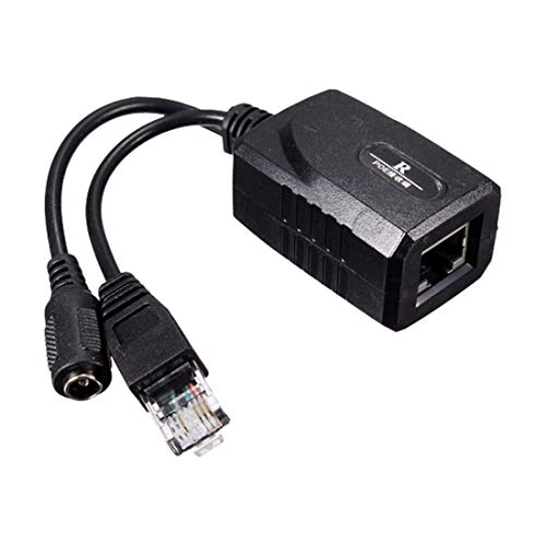 Jammas PoE Dispenser + PoE Power supply adapter black - (Standard: Universal Plug, Color: Black)