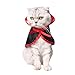 Legendog Pet Cloak Costumes Dog Funny Clothes Cute Cosplay Vampire Cloak Cape for Small Dogs Cats Halloween Clothing