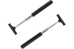 Shuoteng Retractable Car Mirror Wiper, 2Pcs Retractable Car Rearview Mirror Window Squeegee, Retractable Rear-View Mirror Wip