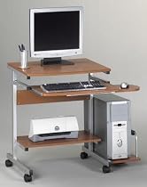 MLN946MEC - Portrait PC Desk Cart Mobile Workstation