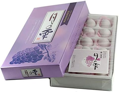 Amazon 月の雫 生ぶどう菓子 山梨県産 ぶどうの王様 山梨銘菓 期間限定 ジュエリーショップluire 和菓子 通販