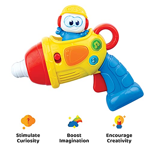 Kiddolab The Little Builder Drill Kids Musical Spinning Drill Toy