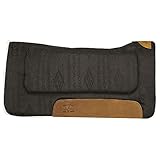 Weaver Leather 35-9307-H37 Contoured Saddle Pad - Merino Wool Fleece Lining,