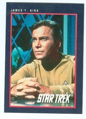 Image result for captain kirk trading cards