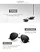 LUENX Mens Womens Sunglasses Aviator Polarized Black, LightWeight Metal Frame,Large 60mm Lens,with Case,for Driving,Fishing,Outdoor,Travel