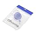 Officeship 6PCS/Pack Carabiner Badge Holder Reels with Back Splint-Black with Back Splint