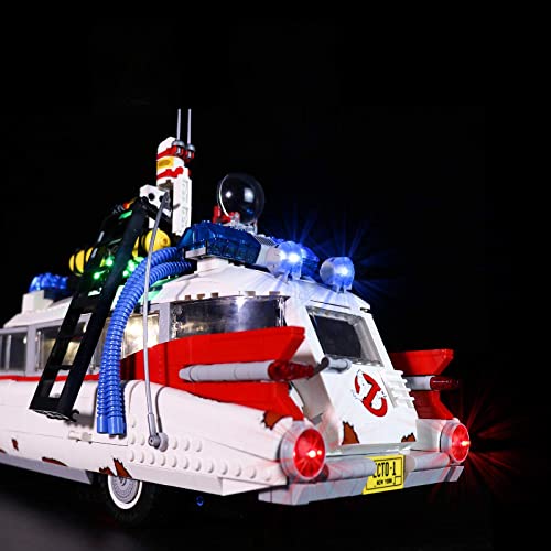 LMTIC Led Lighting Kit for (Ghostbusters ECTO1) Building Blocks Model