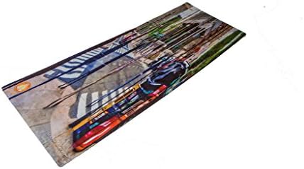 Spiritual Revolution Eco-Friendly Yoga Mat: Combo Mat and Towel That Increases Grip As You Sweat. No Slip, PVC Free, and Machine Washable, Urban Liquid
