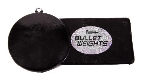 UPC 089186202040, Bullet Weights Pancake Weight Downrigger (12-Pound, Black)