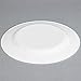Plexware Plastic Plates, Silver Rim with Ridges, 25-7.5