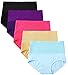 Hcaixing Womens High Waisted Cotton Briefs Underwear Tummy Control C-Section Recovery Soft Stretch Panties (as1, alpha, l, regular, regular, color a)