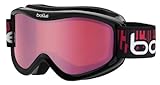 Bolle Volt Kids Snow Goggles- Black Equalizer , Vermillion
