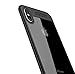 Vinve Case Compatible with iPhone X Case, Slim Anti-Scratch Shockproof Cover Clear Hard Back Panel + TPU Bumper Protective Case (Black)