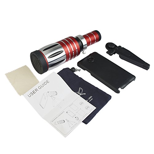 Apexel phone camera lens 50x optical zoom metal telesco…