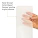 15-Pack, Non-Slip Clear, PVC-Free, Translucent Adhesive Stair Treads and Tape Roller, Non-Abrasive Rubberized Steady Treads Installation Kit