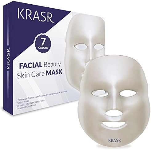 LED Photon Therapy 7 Color Treatment Facial Beauty Skin Care Phototherapy Mask