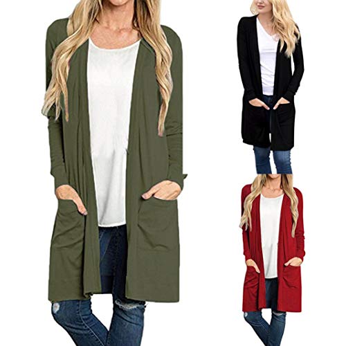 image for GOVOW Lightweight Kimono Cardigan for Women Clearance Sale Long Sleeve