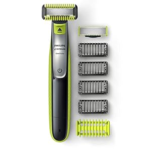 Philips Norelco OneBlade Face + Body Hybrid Electric Trimmer and Shaver, QP2630/70