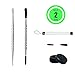 2 Pack Stainless Steel Wax Carving Tool Set + 3ml Silicone Jar (Silver Set)