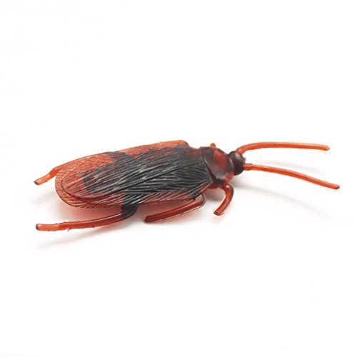 MICHLEY 144pcs Fake Roaches Novelty Cockroach for Party Favorite Trick