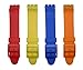 17mm BLUE Replacement Watch Band for Standard Gents Swatch Watch