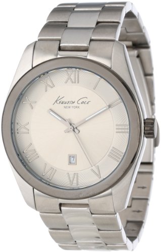 Kenneth Cole New York Men's KC9223 Transparency Triple Grey Men's Transparent Bracelet Watch