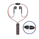 Bluetooth Earphones,CHSMONB Wireless Sports Headphones In-Ear Wireless Bluetooth Headphones Sweatproof Bluetooth Earphones Earbuds Stereo with Mic Bass Noise Cancelling for Gym Running Workout.