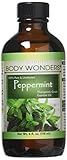 Body Wonders 100% Pure Peppermint Essential Oil (Mentha Piperita) 4 Fl Oz