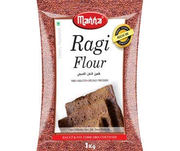 Manna - Ragi Flour - Plain - 1Kg