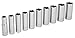 Performance Tool W38402 3/8-Inch Drive 10-Piece Metric Deep Socket Set