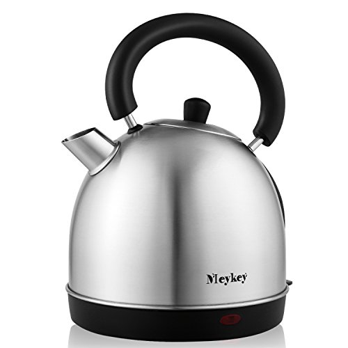 Electric Kettle, Cordless Tea Kettle, Stainless Steel Water Kettle with Auto Shut Off,1.8L/1000W