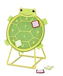 Melissa & Doug Sunny Patch Tootle Turtle Target Toss Game With 4 Self-Stick Bean Bags