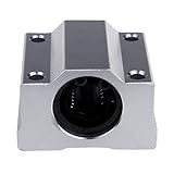 4Pcs SCS12UU Linear Motion Ball Bearing Slide Unit Bushing, Closed Type,LM12UU, ID 12mm/0.47'', 36mm/1.42'', Metric/Inch