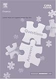 Finance May 2003 Exam Questions and Answers, CIMA Publishing Staff, 0750661496