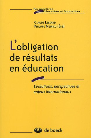 L' obligation de résultats en éducation