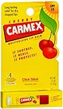 Carmex Click-Stick Moisturizing Lip Balm SPF 15 Cherry 0.15 oz