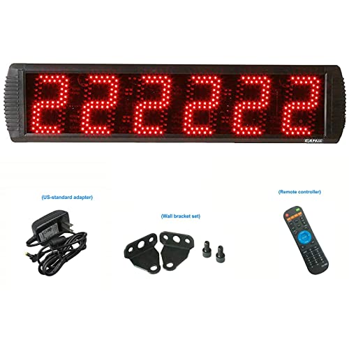 GAN XIN Portable 5'' High 6 Digits LED Race Clock with Tripod for