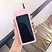 UnnFiko 3D Silicone Case Compatible with iPhone 7 8 SE2 SE3, Retro Classic Creative Soft Rubber Bumper Cover Cool Fun Thick Protective Stand Case(Retro Cellphone Pink, iPhone 7/8 / SE2 / SE3)