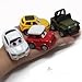 ToyerBee 4-Pack 1:64 Die Cast Cars Pull Back Racer Cars Toy Play Vehicle Set
